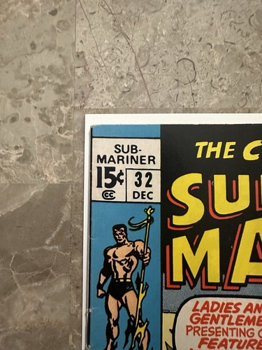 Sub-Mariner #32 en estado bastante bueno- (Marvel Comics 1970) - Imagen 2 de 24