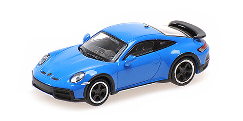 MINICHAMPS 870062072 1/87 PORSCHE 911 DAKAR 2022 Blu Modello Auto - Foto 5 di 6