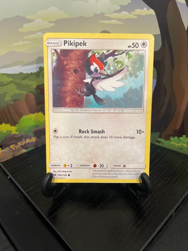 Pikipek 106/149 - Sun & Moon - Common - Pokemon Card TCG - HP/DMG - Picture 1 of 3