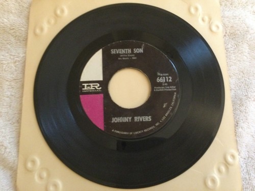 Rock 45 Johnny Rivers - Un-Square Dance / Seventh Son On Ir Imperial - Picture 2 of 6