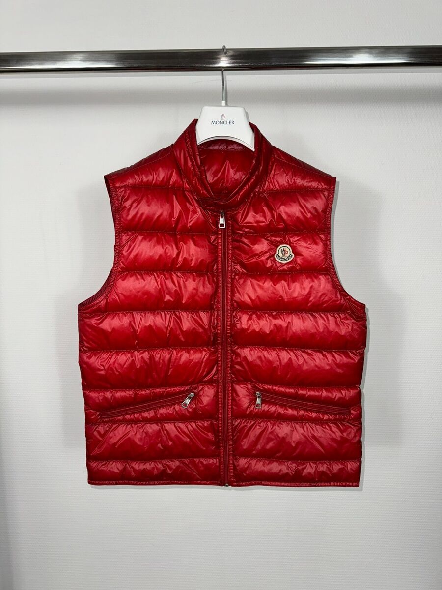 Moncler gilet Gui vest size 3 red | eBay Moncler gilet Gui vest size 3 red | eBay