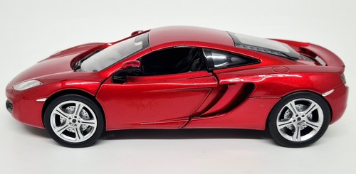 New Ray 1/24 - McLaren MP4-12C Volcano Orange Supercar Diecast Scale Model Car - Picture 5 of 7