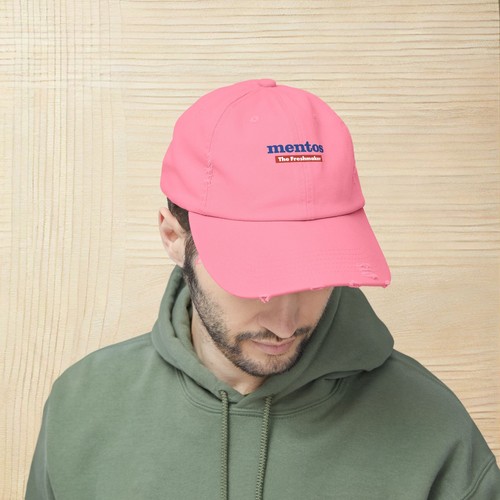 Mentos Logo Unisex Distressed Cap - Picture 6 of 73