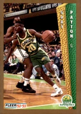 1992-93 Fleer #216 Gary Payton Seattle SuperSonics