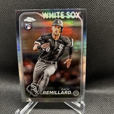 2024 Topps Chrome X-FRACTOR #155 Zach Remillard (RC) - White Sox