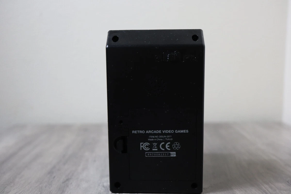 My Arcade Retro Machine Playable Mini Arcade: 200 Retro Style Games Built In, 5.75 Inch Tall, Powered by AA Batteries, 2.5 Inch Color Display, Speaker, Volume Control : Sports & Outdoors