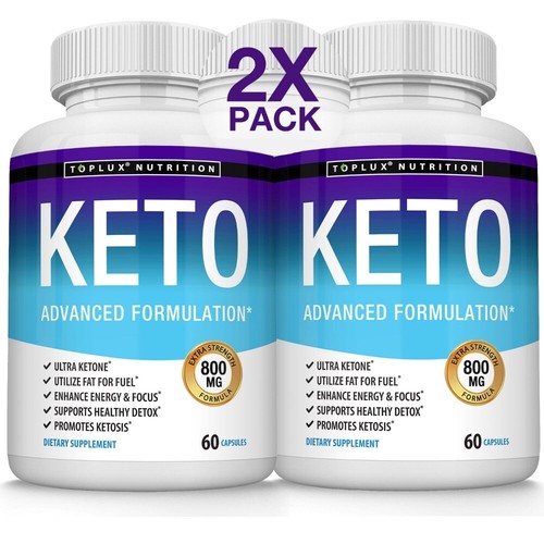 Keto-Diätpillen BHB Advanced Ketosis zur schnellen Fettverbrennung 2X Supplies