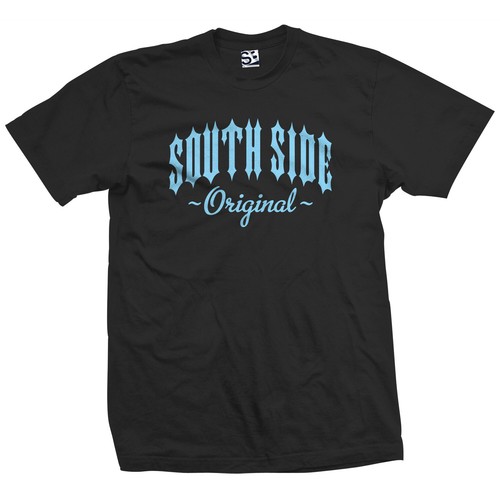 Youth South Side Original Outlaw T-Shirt Born Raised in Southside Boys Kids Tee - Picture 20 of 52