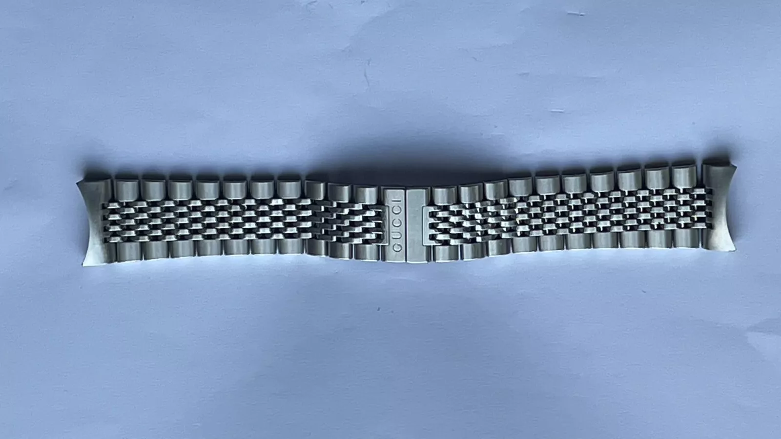 Bracelet GUCCI en acier inoxydable   pour montre 126,4 (A867)