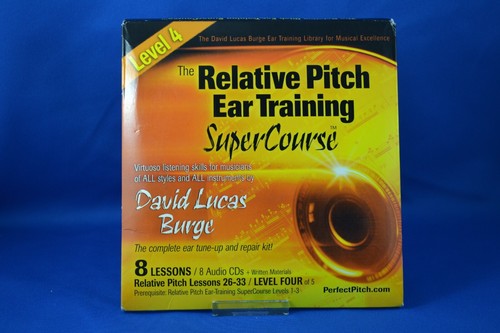 The Relative Pitch Ear Training SuperCourse : Level 4 - Audio 8 CD's NEW SEALED - Picture 1 of 2