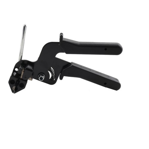 Kabelbinder Werkzeug Pistole Edelstahl Kabelbinder Werkzeug mit 200 Stück Metall Zip Binder - Bild 6 von 12