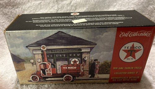 1919 GMC DELIVERY TEXACO DIECAST Series MILLINIUM EDITION TANKER TRUCK COIN BANK - Picture 3 of 5