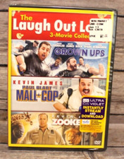 NEW LAUGH OUT LOUD 3-Movie Collection(DVD, 2015, 2-Disc)KEVIN JAMES Adam Sandler