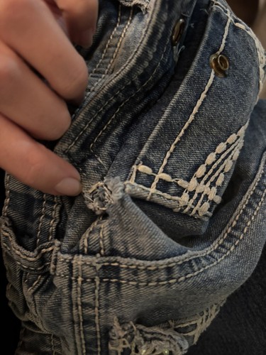 Girls Faded Glory Jeans, Size 6X - Picture 7 of 8