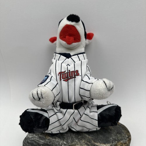 Cane peluche Minnesota Twins 2010 stagione inaugurale Target Field Bullseye con uniforme - Foto 4 di 13