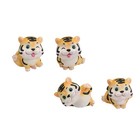 8 Pcs  Multi-functional Resin Car Decorations Cartoon Animal Resin Crafts