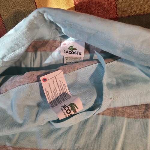 Lacoste Sport Cotton Grey Mint Stretch Tennis Skirt Women's 46 US XL New Tags - Bild 4 von 10