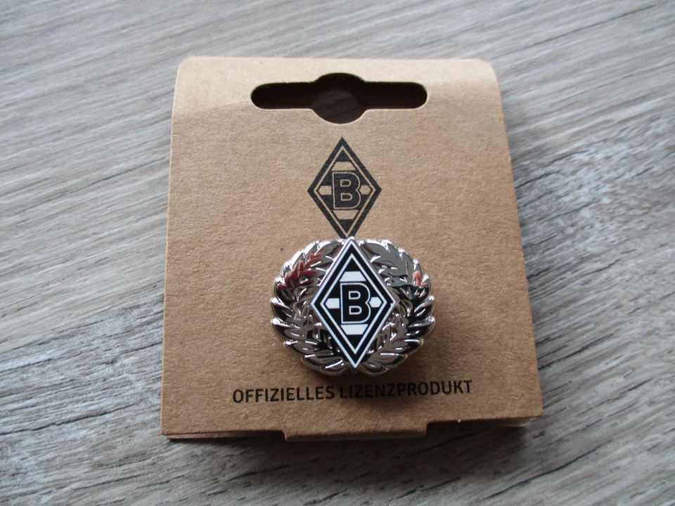 BORUSSIA M'GLADBACH Borussia Mönchengladbach Pin/Ansteckpin Lorbeerkranz
