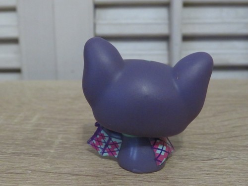 Littlest Pet Shop LPS Special Edition Punkiest Vampire Bat Purple No # - Picture 7 of 10
