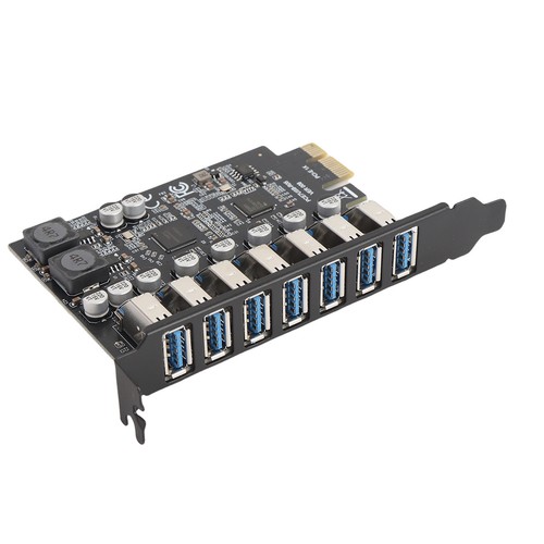 PCIe -Erweiterungskarte USB3.2 Gen1 7 Ports PCIe -Expansionskarte Für Tastaturen - Afbeelding 13 van 24