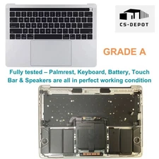 OEM Top Case Palmrest + Keyboard + Touchpad + Battery MacBook Pro A1706 Silver/A