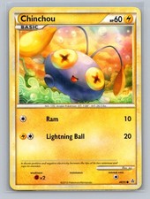 Pokémon TCG Chinchou 48/95 Unleashed Normal LP