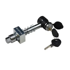 (SHP2040-XL) Keyless Press-on Locking Silent Hitch Pin for 2.5in Hitches