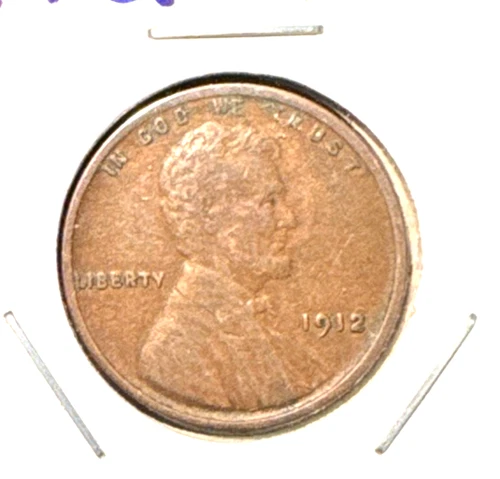 1912 lincoln wheat cent XF