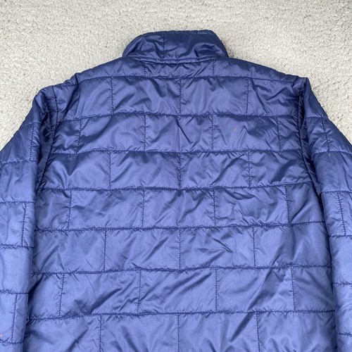 Patagonia Nano Puff Quilt Jacket Kids Large Blue Full Zip Quilt Insulated 68001 - Picture 9 of 18