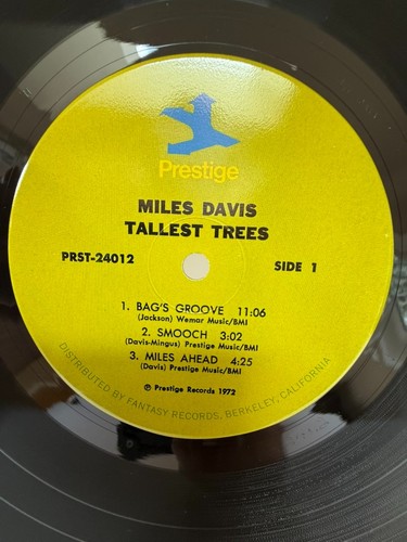 MILES DAVIS / TALLEST TREES Original 1972 Prestige DLP-PR24012 NM/ Play tested - Picture 6 of 12