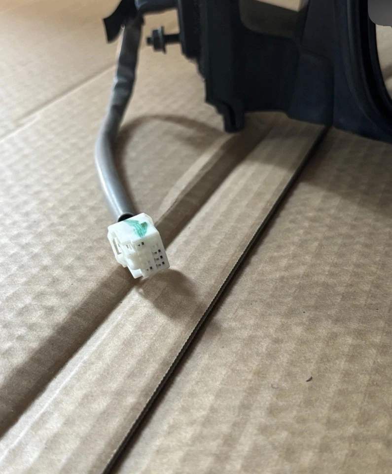 Fits 2004-2010 Toyota Sienna Black Right Door Mirror OEM:87910AE010 - Image 3 of 4