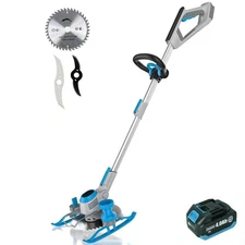 Weed Wacker Cordless, 20V MAX* 4.0Ah Battery Operated, Runing Time 75 mins, W...