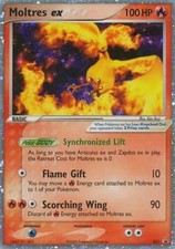 Heavy Play x 1 Moltres-EX - 31 - EX Collector's Window Tins Black Star Promos: N