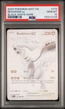 Reshiram ex 173/086 Sv: White Flare Holo PSA 10