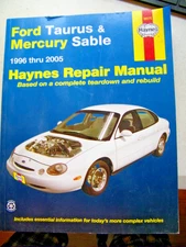 Haynes Repair Manual #36075 Ford Taurus & Mercury Sable 1996-2005