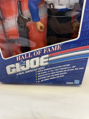 GI Joe Hall of Fame Snake Eyes 12" Action Figure 1991 Hasbro *New Sealed* - Picture 3 of 8