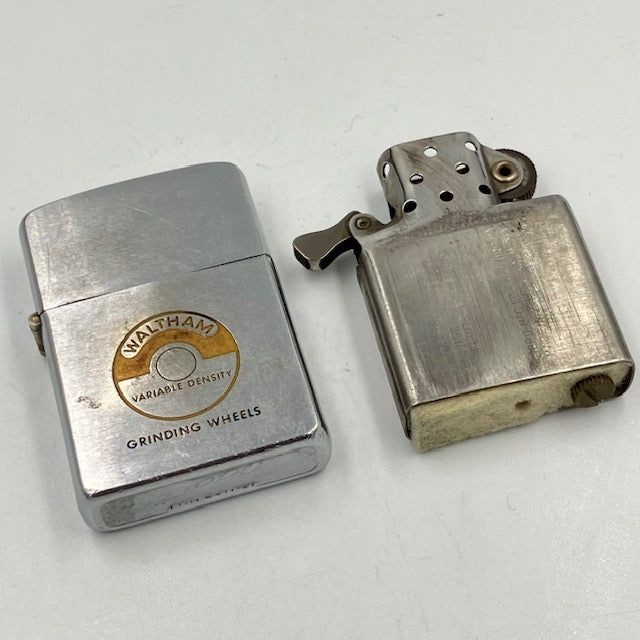 Zippo ZIPPO Lighter 1962 or 1963 Vintage Corporate WALTHAM
