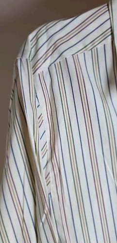 LL Bean Womens Striped Button Up Shirt Vintage 80s Size 10 Heritage Quality - Picture 5 of 10