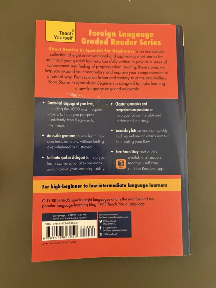 Lot Of Olly Richards Spanish Books-Storylearning Beginner & Intermediate Levels - Image 3 of 4