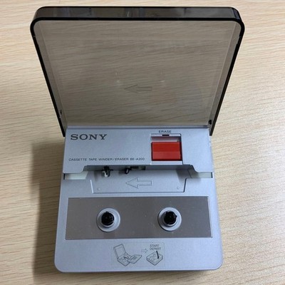 Rare!!! SONY BE-A200 cassette tape winder eraser AS-IS From Japan