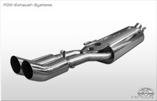  Sportauspuff VW Vento Typ 1HX 2x76 DTM rund scharf