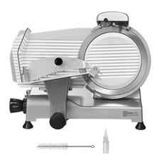 Uimoso Meat Slicer 340W Electric Deli Food Slicer with 10 inch SUS420 Blade