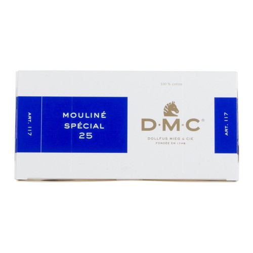 DMC DMC25B #25 Thread Embroidery Thread 12 Bundles #13 Green - Picture 2 of 4