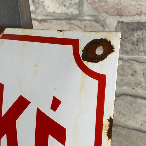 CHOCEŇSKÉ PIVO Enamel Sign 19.7x9.8" (50x25cm) Unique Old-Looking Beer Wall Sign - Picture 10 of 18