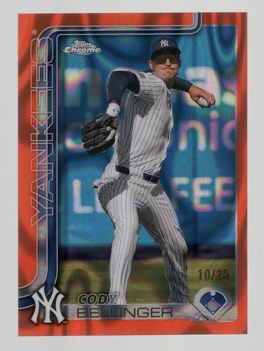 Cody Bellinger 2025 Topps Chrome Cody Bellinger #10 Refractor