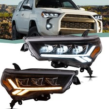 VLAND LED Projector Headlights For Toyota 4 Runner 2014-2021 w/Sequential 1 Pair