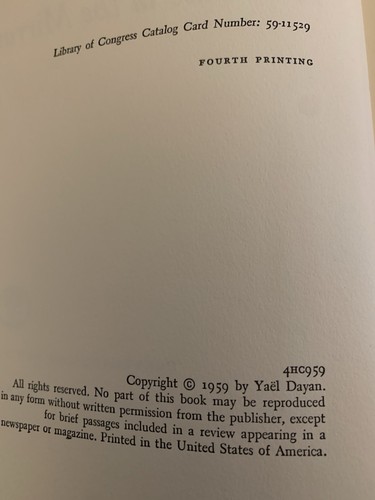 Neues Gesicht im Spiegel Ein Roman von Yael Dayan 1959 Weltverlag 4. Auflage - Bild 8 von 9