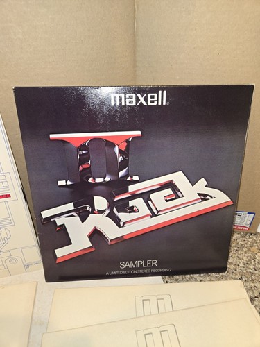 5 Vintage Vinyl Records,Maxell Rock,II,Jazz Sampler,Bass Tronic Unknown DJ - Picture 3 of 6