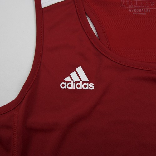 adidas Aeroready Sleeveless Shirt Women's Red New with Tags - 第 4/7 張圖片