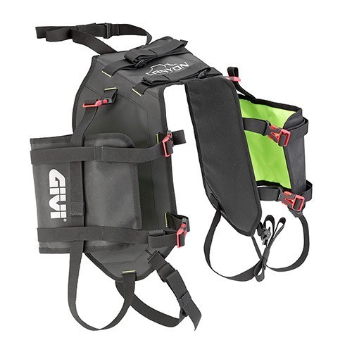 Fascia sella moto universale GIVI grt721 per fissaggio borse grt714b/grt722/t520 - Picture 2 of 5